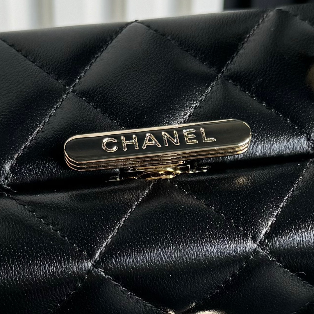 Ch**el Small Box Bag 12.5x18x6.5cm
