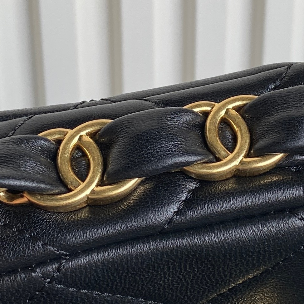 Ch**el Mini Flap Bag 12×16×5cm