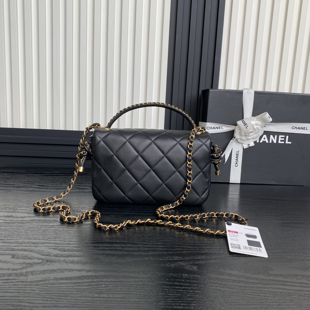 Ch**el Flap Handbag AS5317 22x23.5x6cm