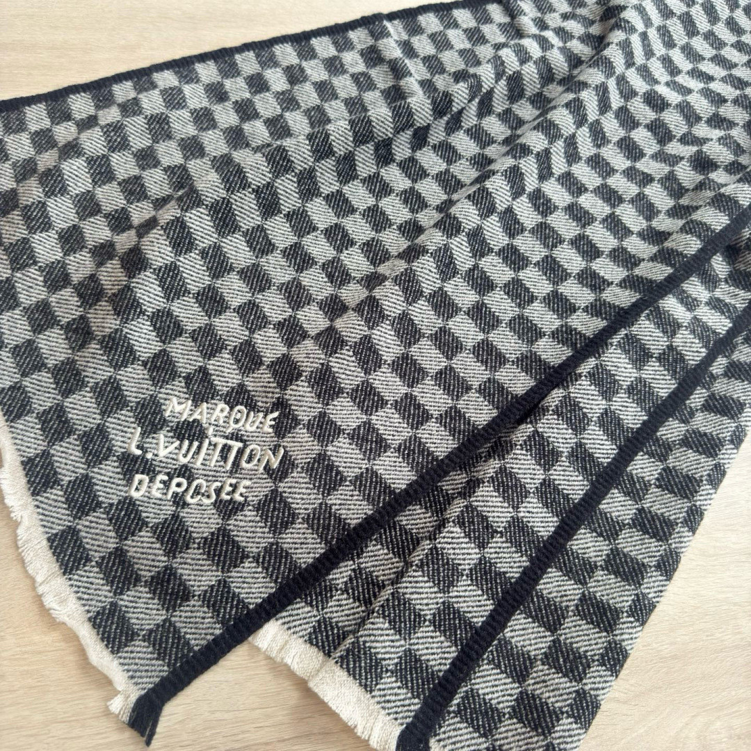 l0vis Vvtt0n check scarf 45x190cm