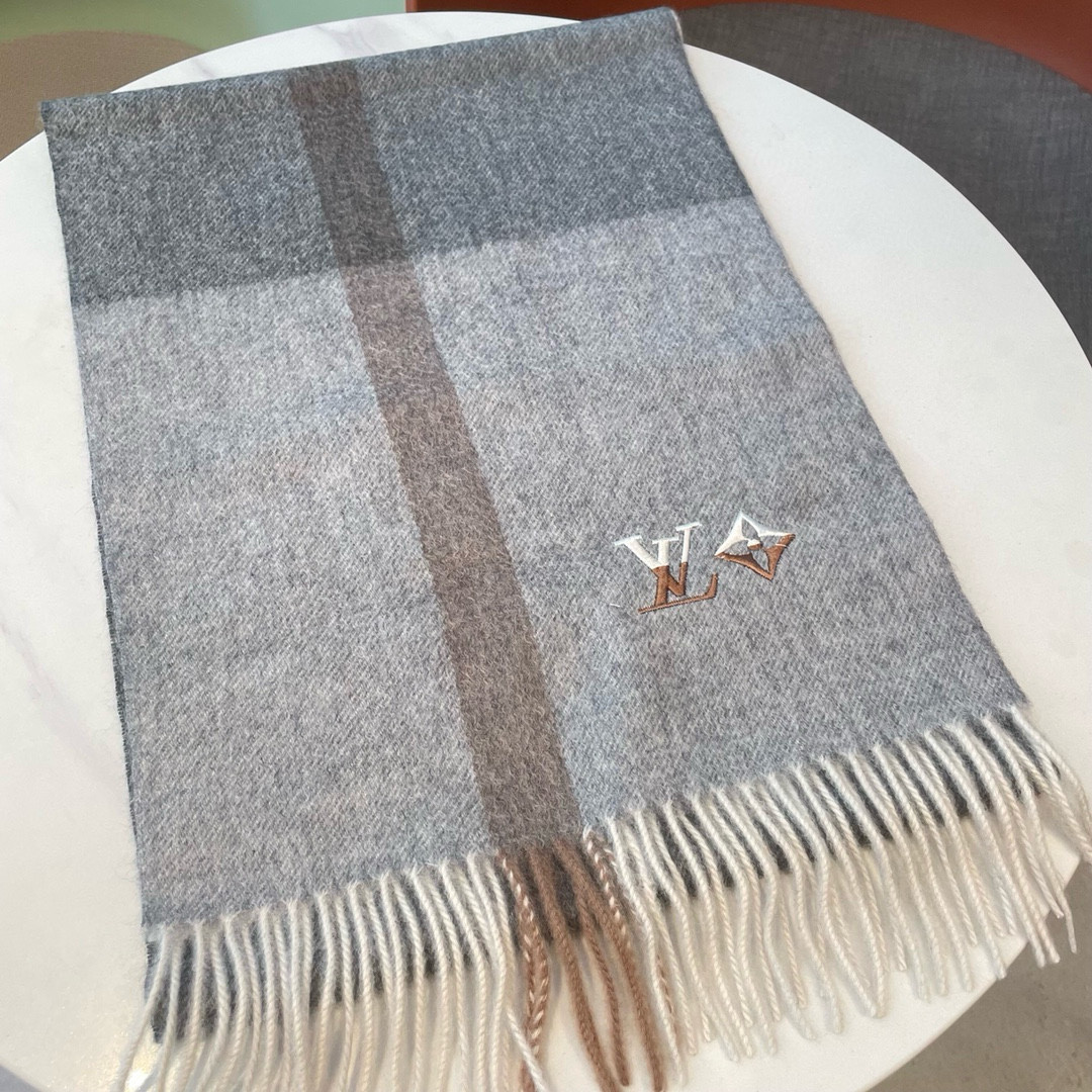 l0vis Vvtt0n scarf 32x180cm 100% cashmere