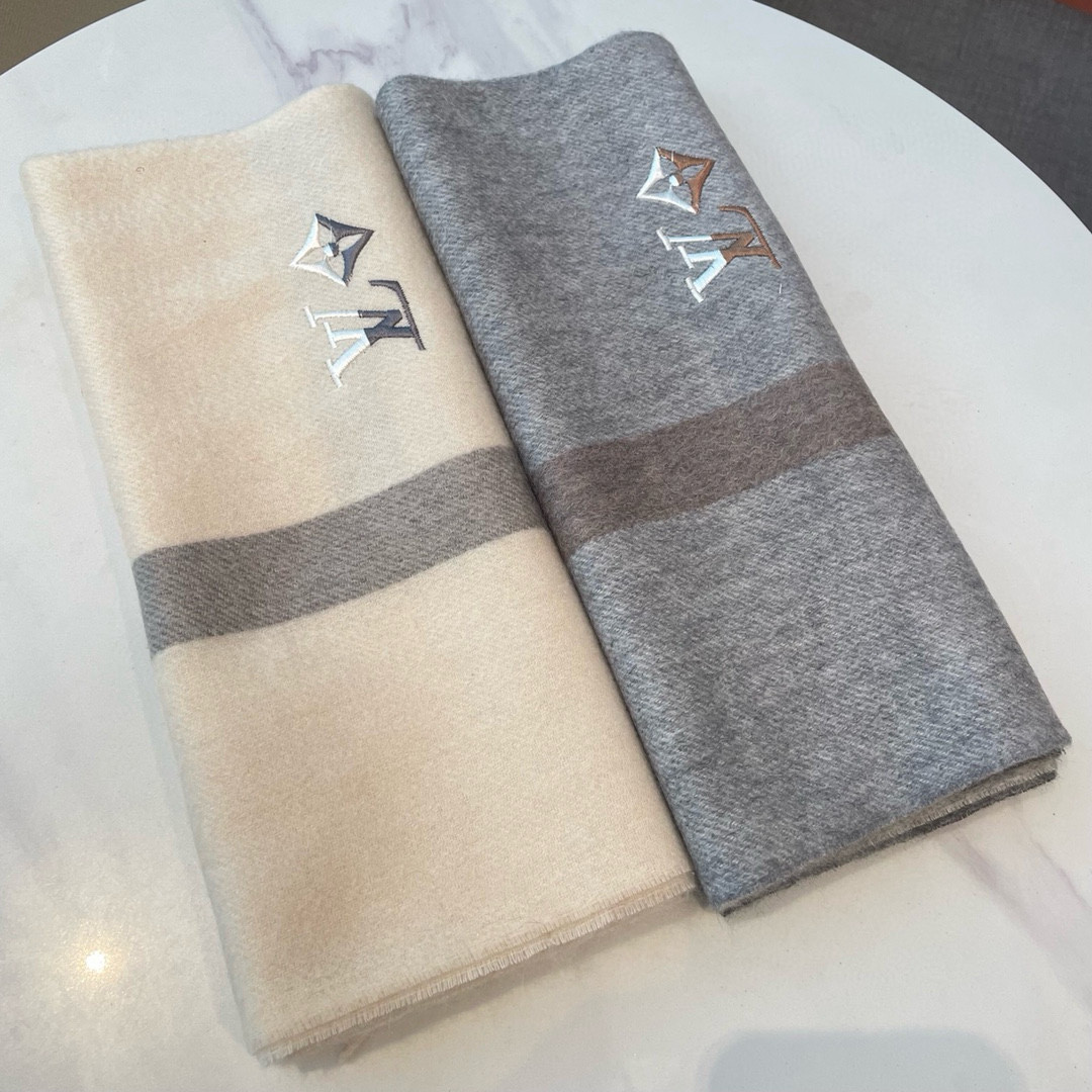 l0vis Vvtt0n scarf 32x180cm 100% cashmere