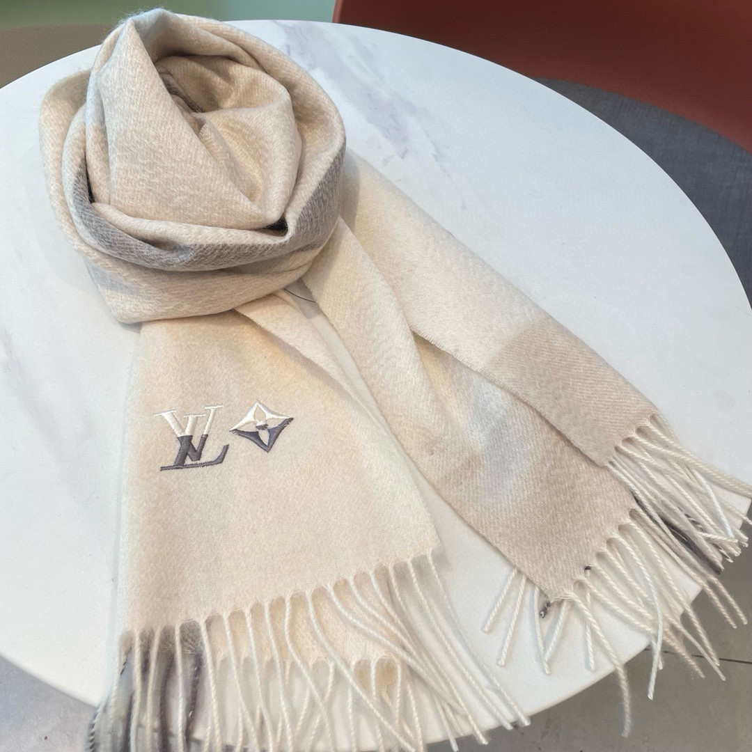 l0vis Vvtt0n scarf 32x180cm 100% cashmere