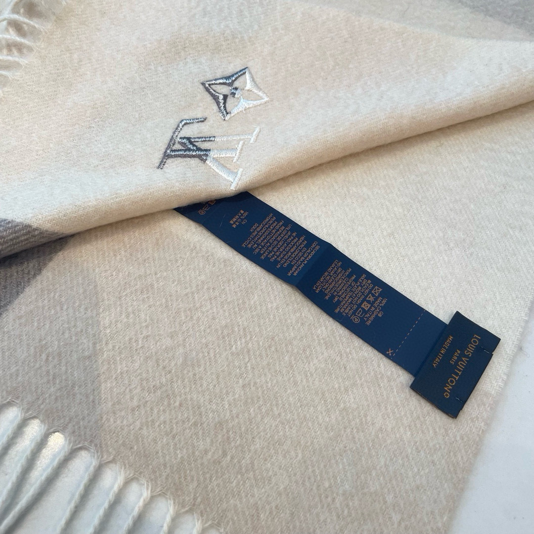 l0vis Vvtt0n scarf 32x180cm 100% cashmere