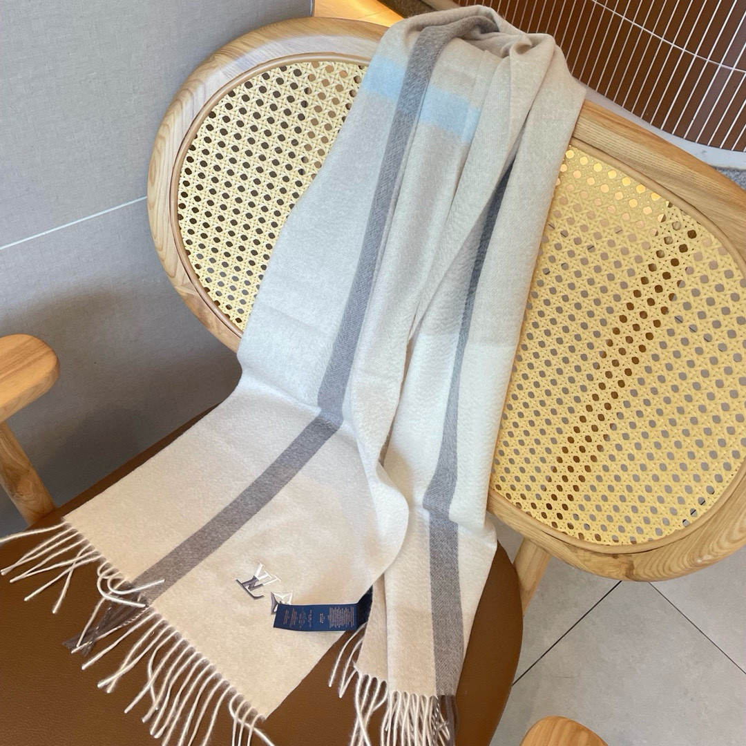 l0vis Vvtt0n scarf 32x180cm 100% cashmere