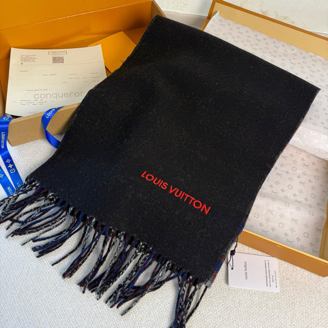 l0vis Vvtt0n double-sided scarf 35x200cm
