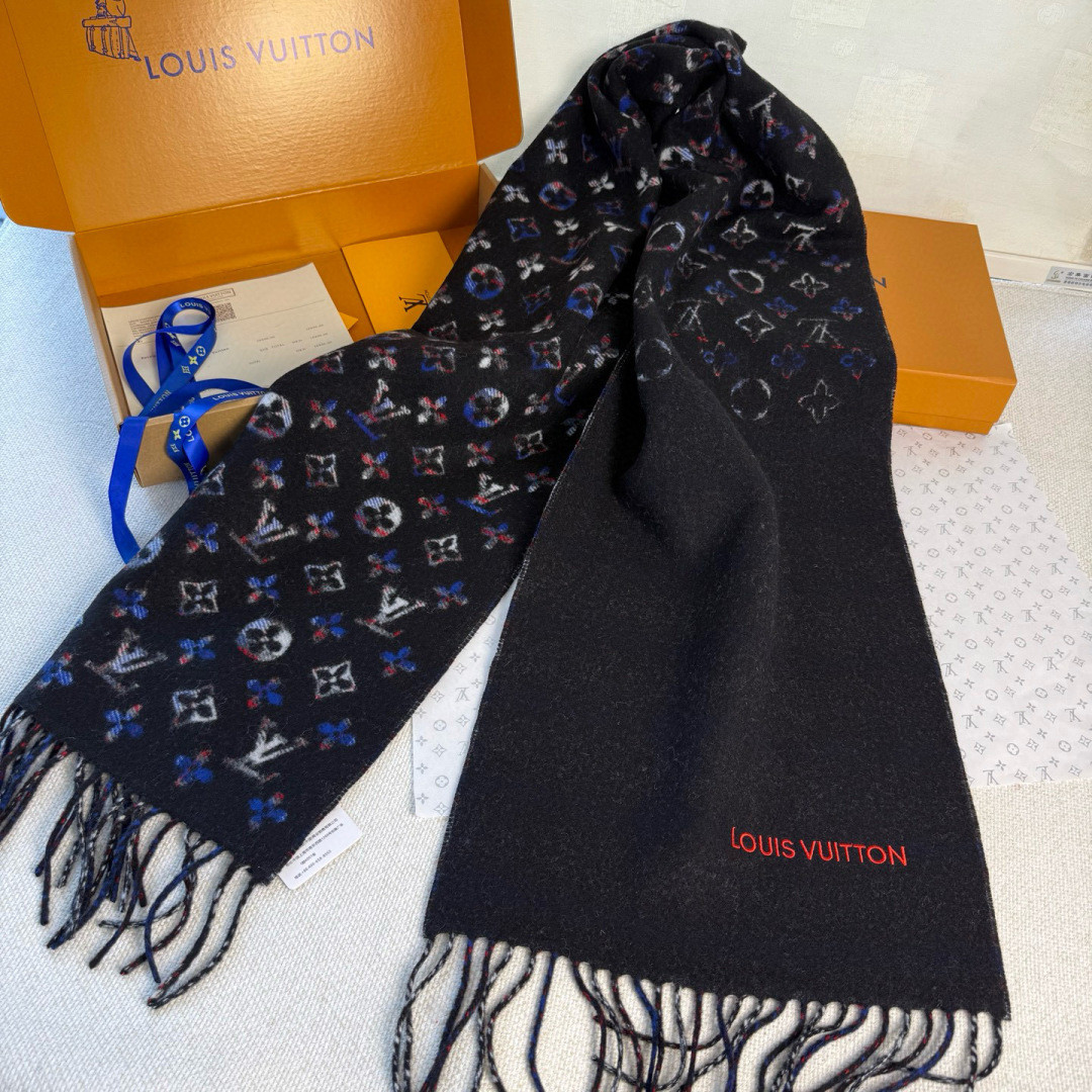 l0vis Vvtt0n double-sided scarf 35x200cm