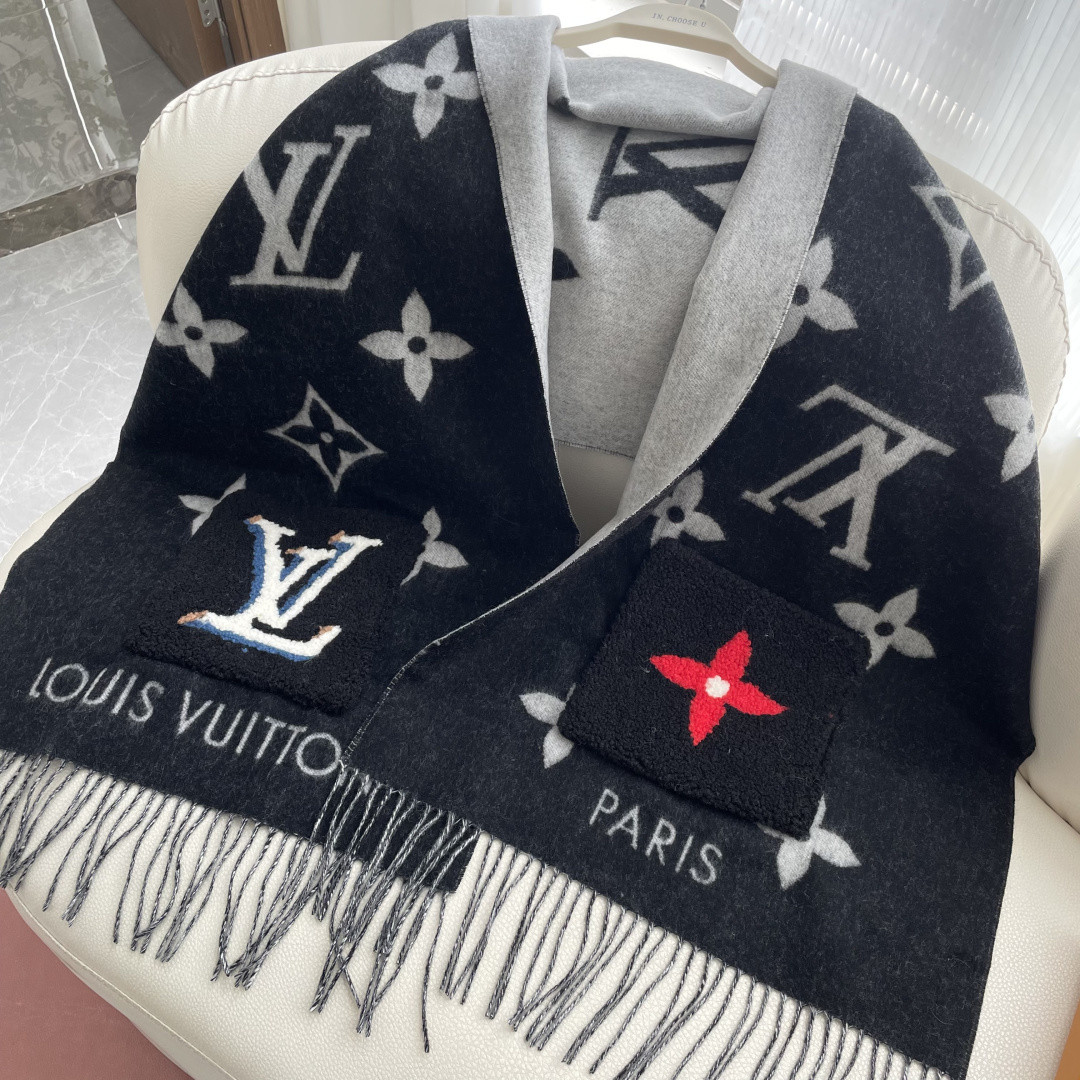 l0vis Vvtt0n scarf 46x190cm