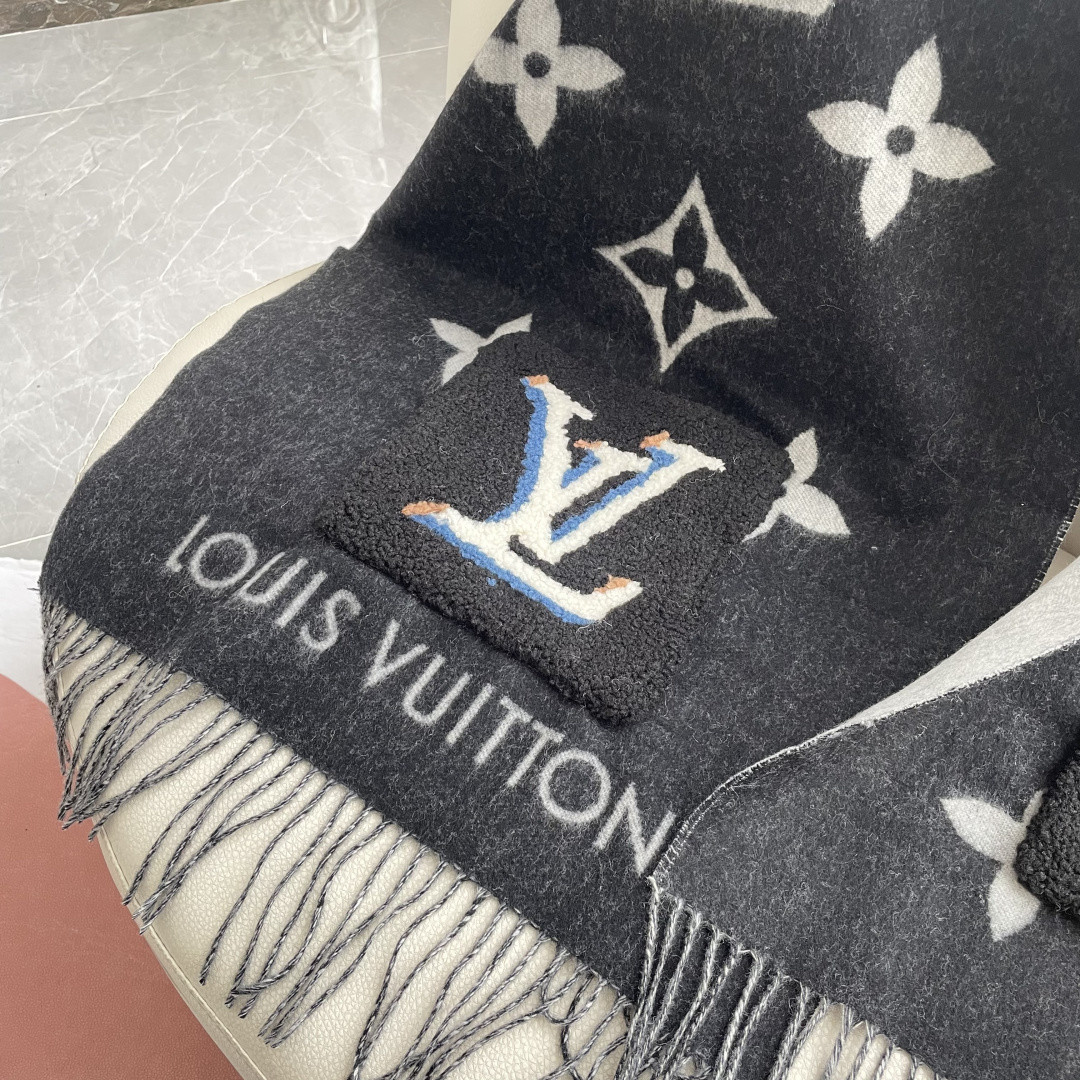l0vis Vvtt0n scarf 46x190cm