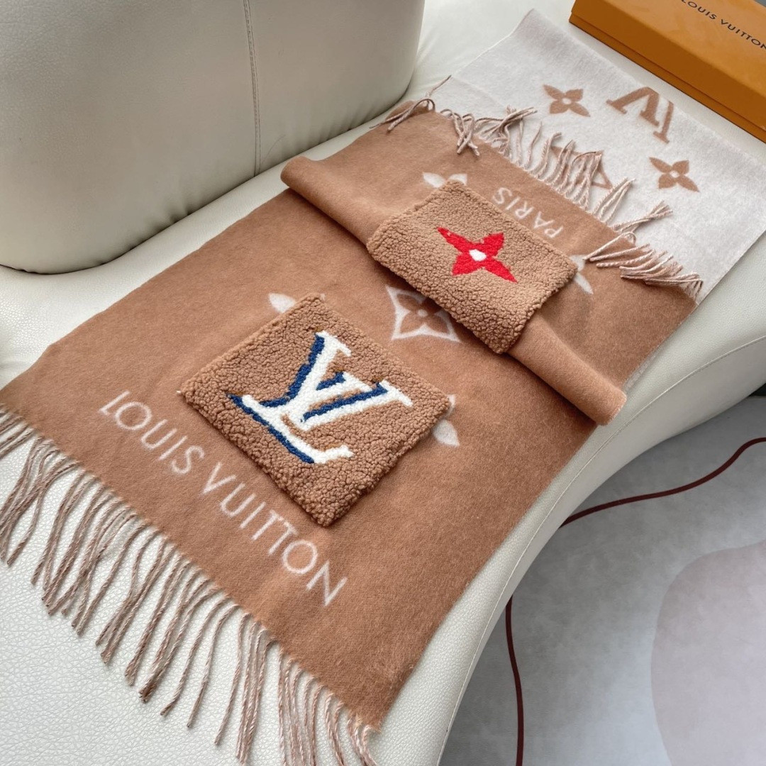 l0vis Vvtt0n scarf 46x190cm
