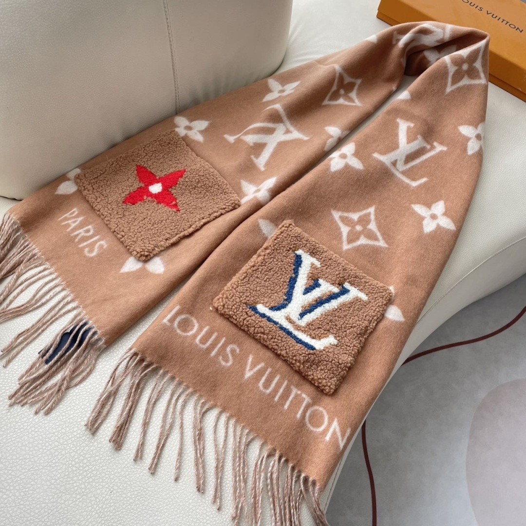 l0vis Vvtt0n scarf 46x190cm
