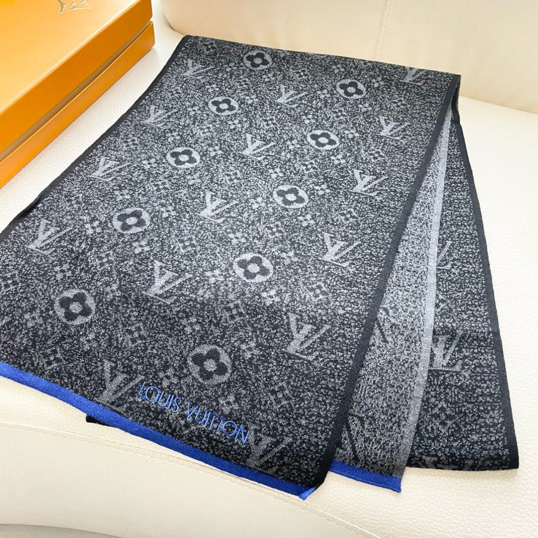 l0vis Vvtt0n scarf 32x180cm 100% knitted cashmere