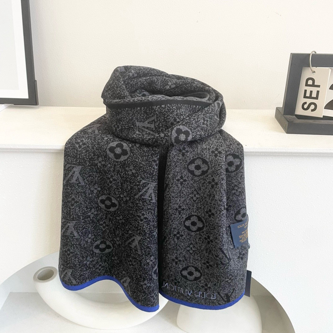 l0vis Vvtt0n scarf 32x180cm 100% knitted cashmere