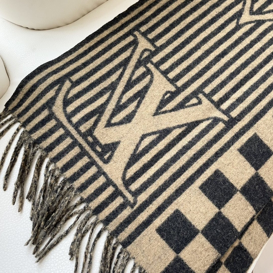 l0vis Vvtt0n scarf 40x205cm 100% cashmere