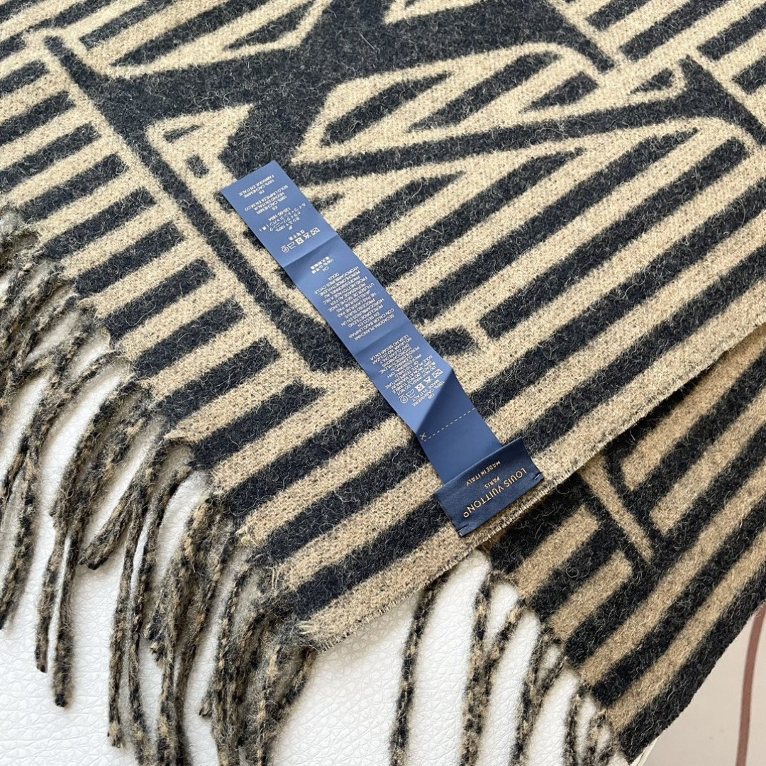 l0vis Vvtt0n scarf 40x205cm 100% cashmere