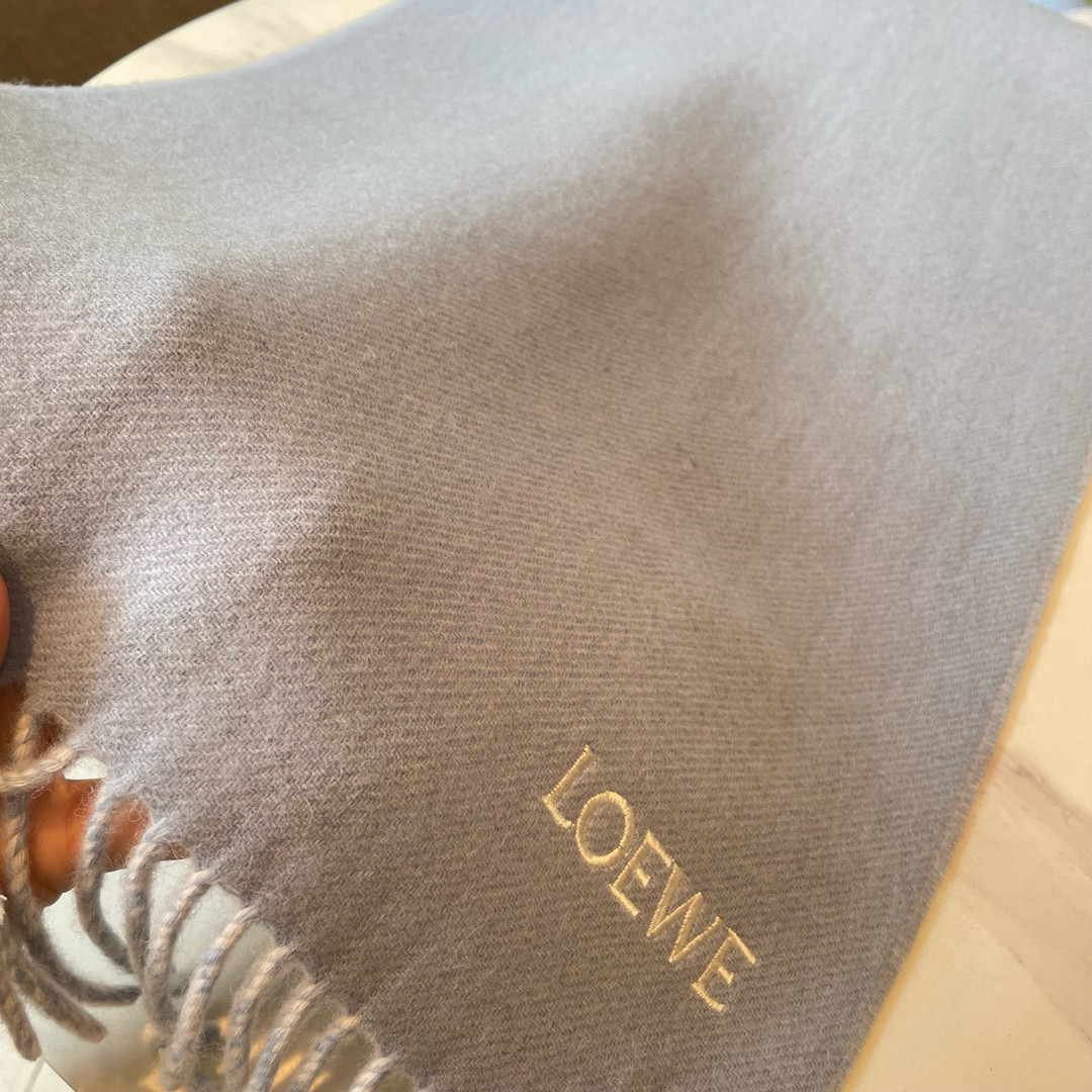 Loewe scarf 30x182cm 90% wool 10% cashmere