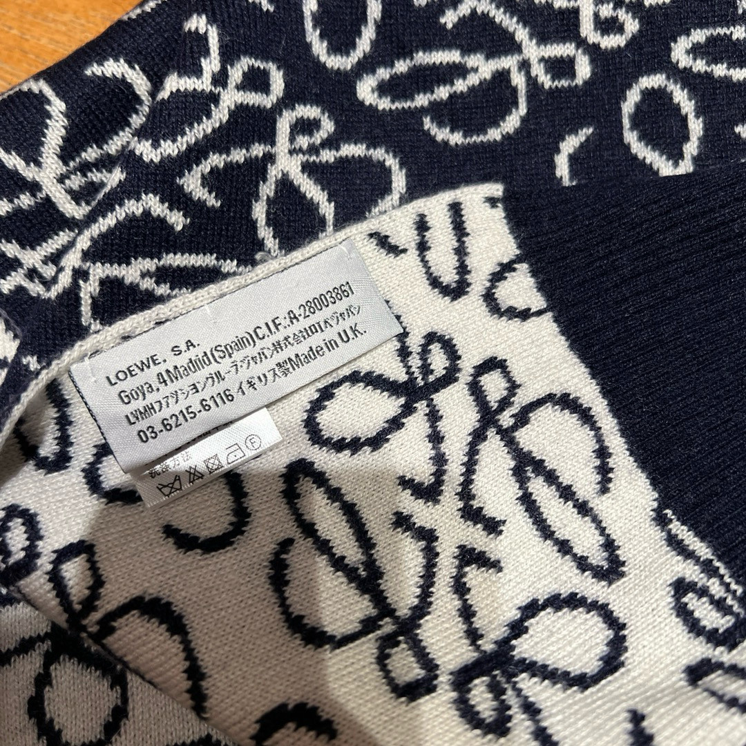 Loewe scarf 30x190cm