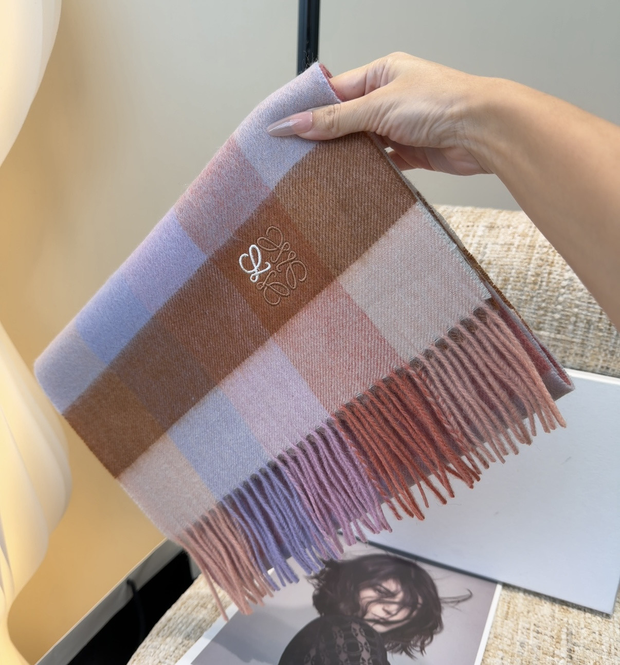 Loewe scarf 30x180cm