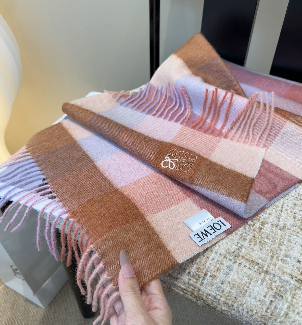 Loewe scarf 30x180cm