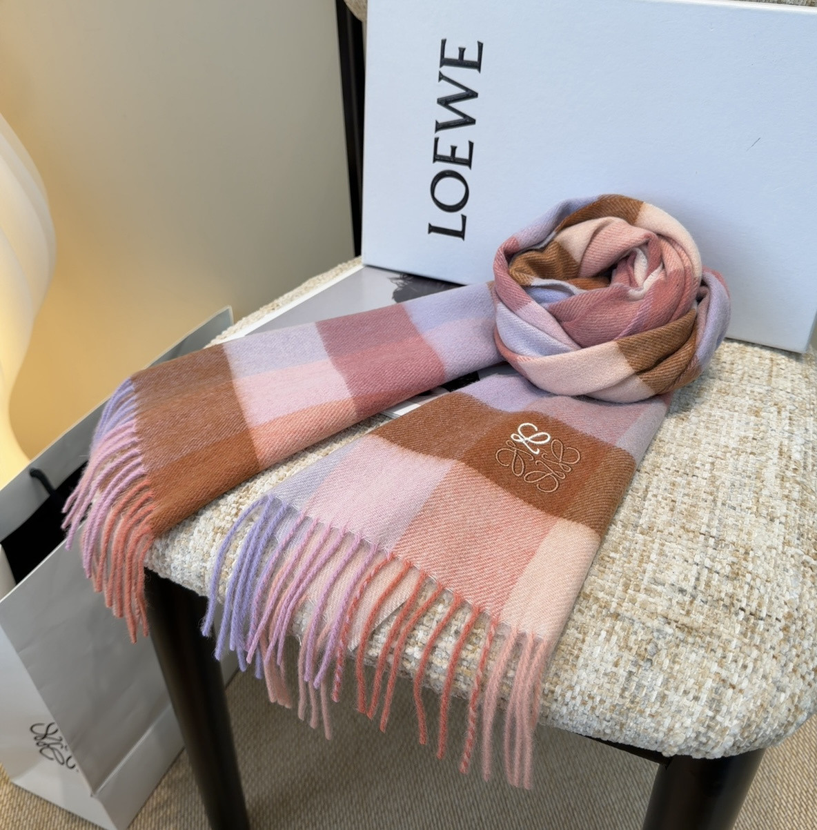 Loewe scarf 30x180cm