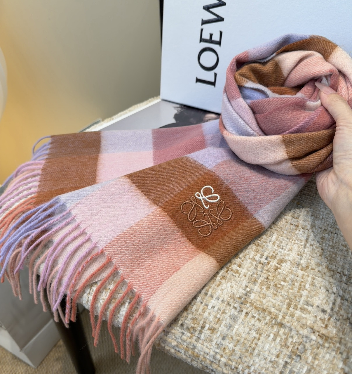 Loewe scarf 30x180cm