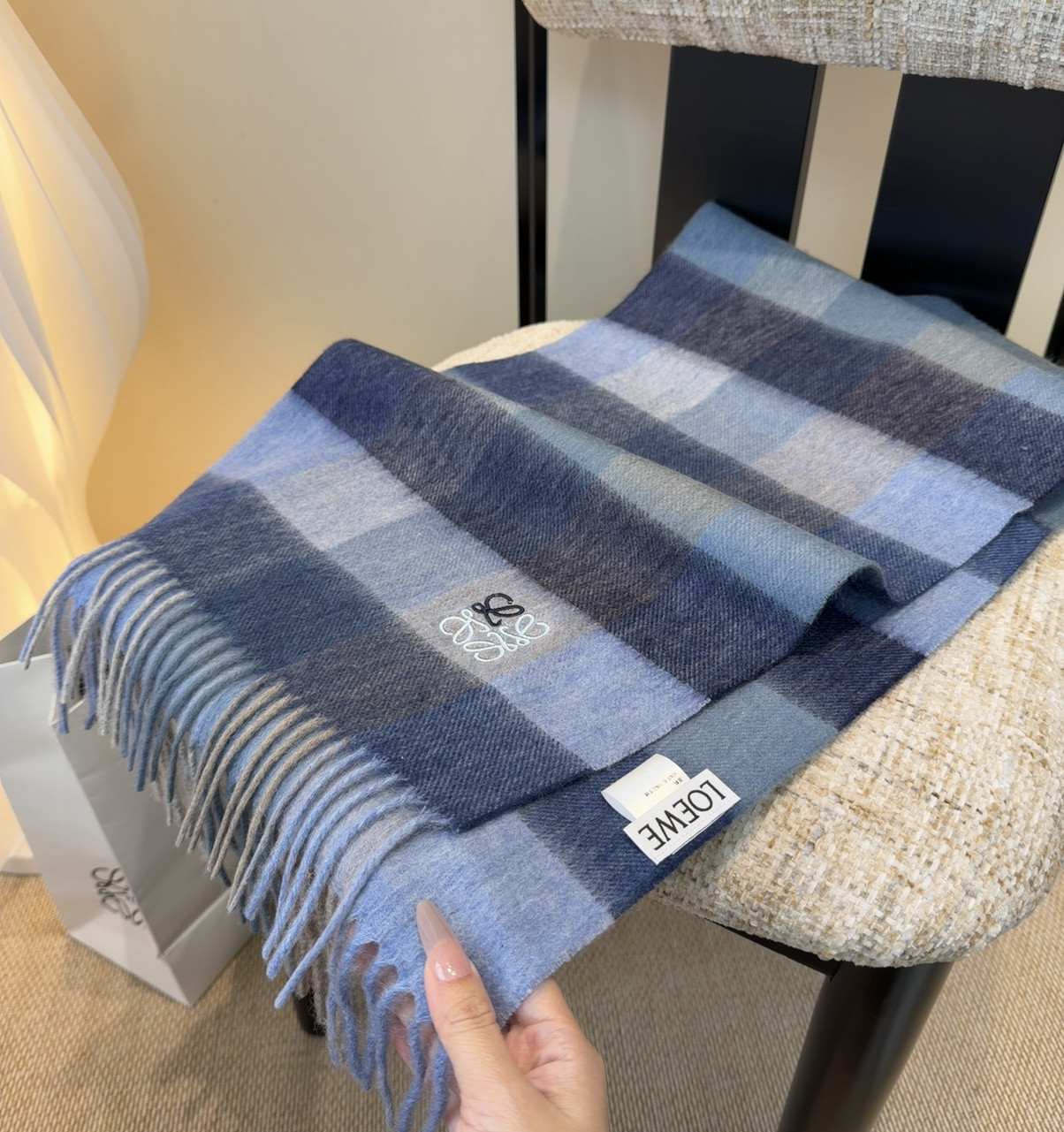 Loewe scarf 30x180cm
