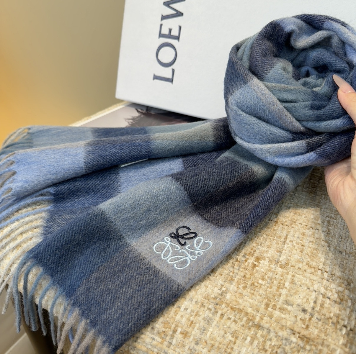 Loewe scarf 30x180cm
