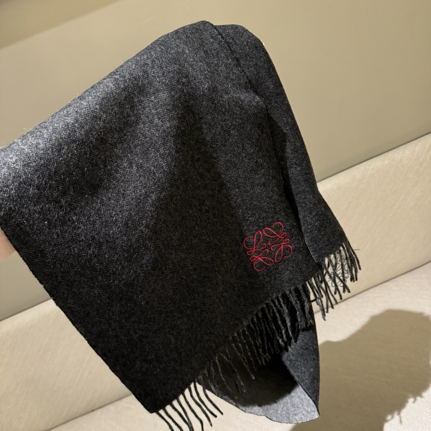 Loewe scarf 35x190cm 100% lamb cashmere