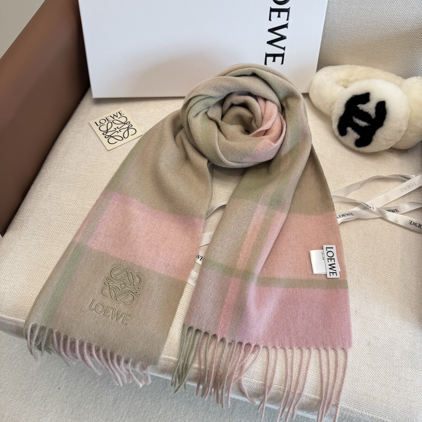 Loewe scarf 35x180cm