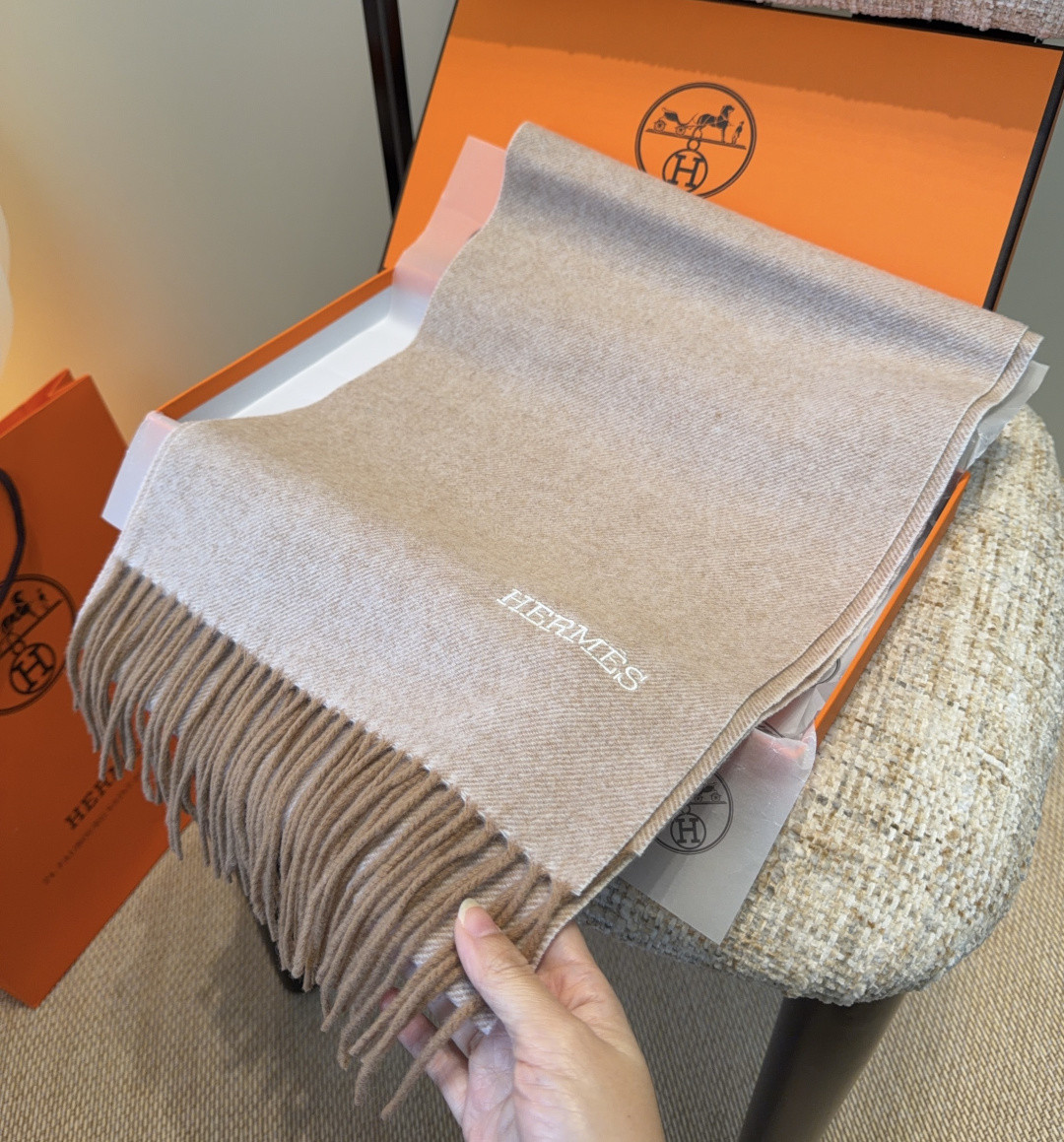 Hermès scarf 35x190cm