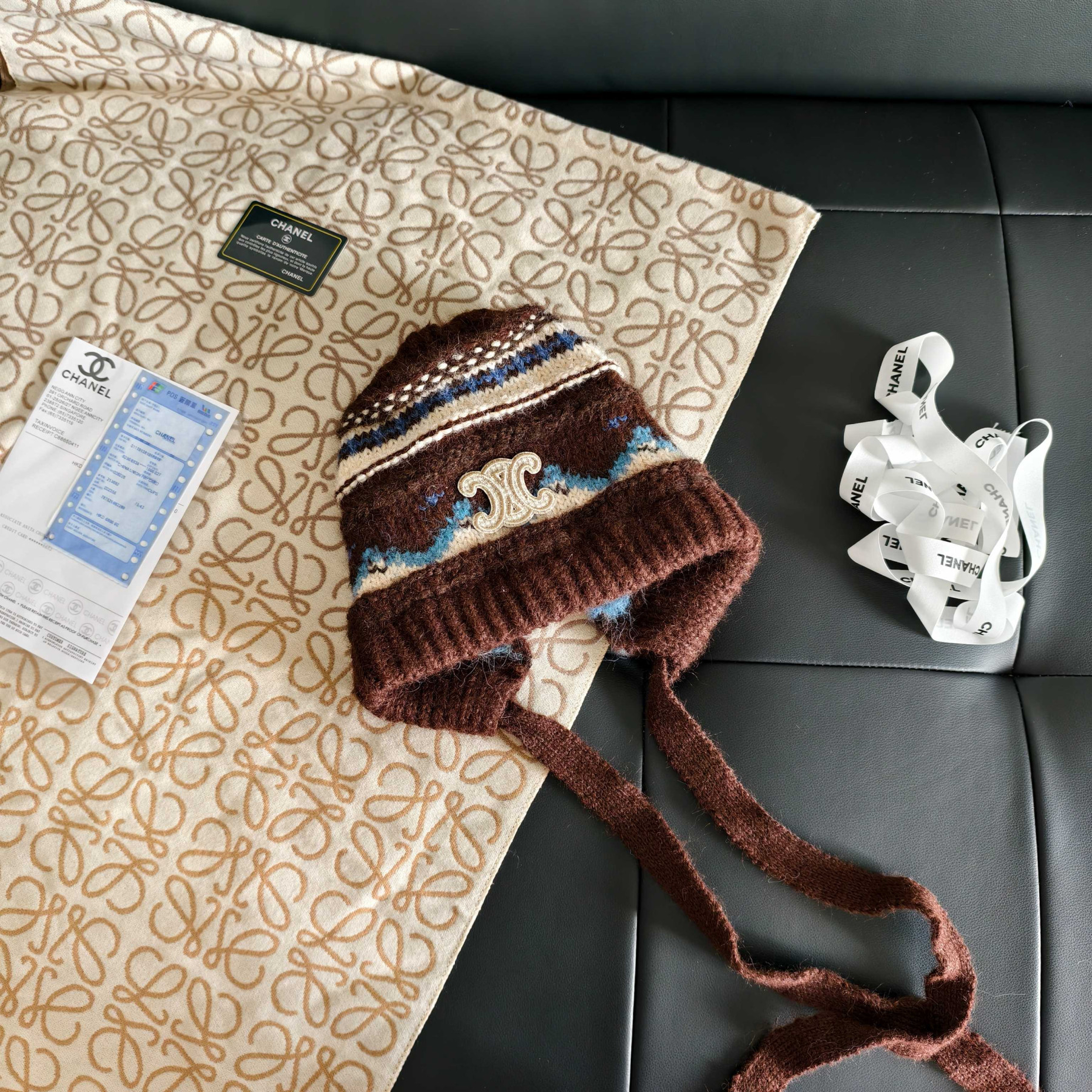 Celine Knit Trapper Hat