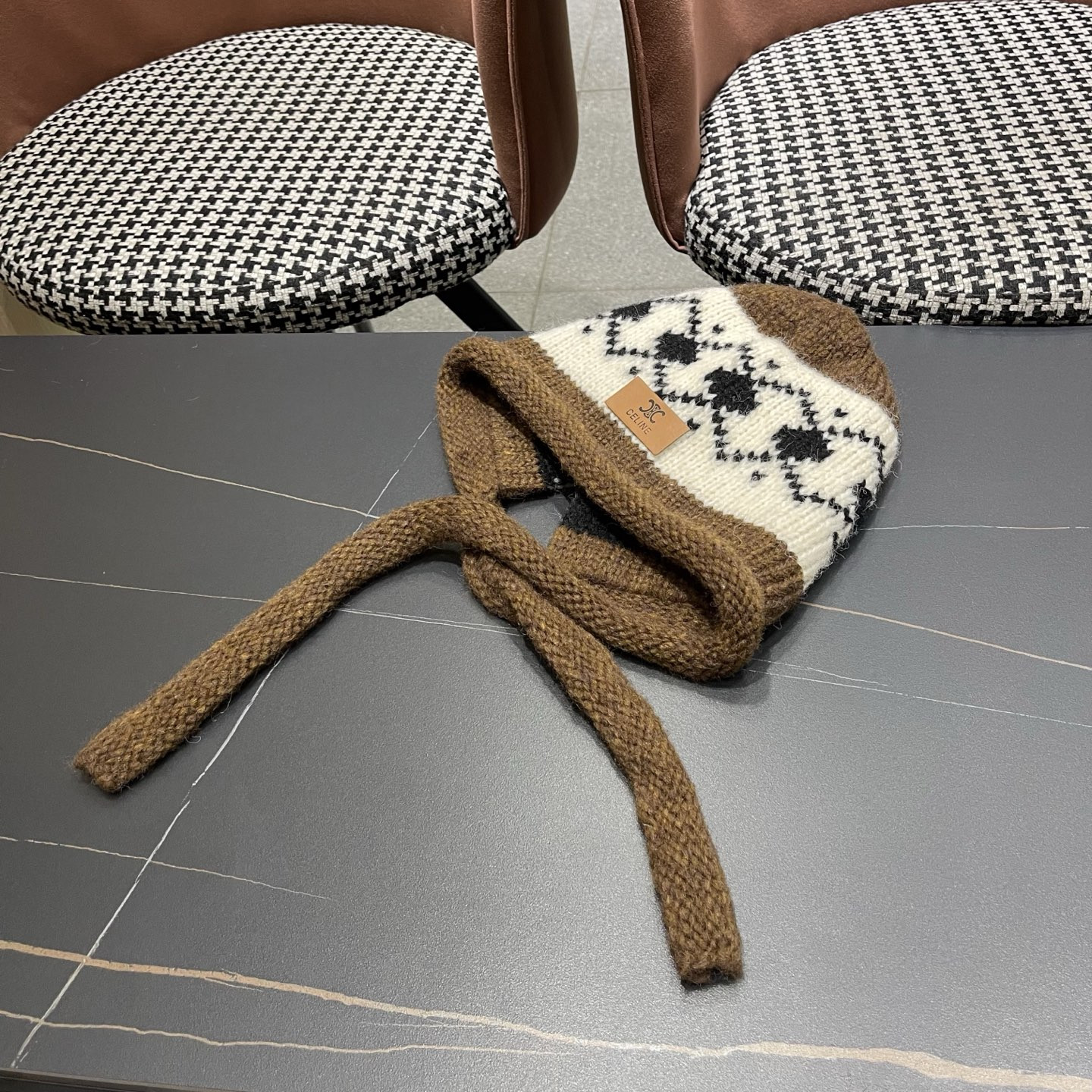 Celine Knit Trapper Hat