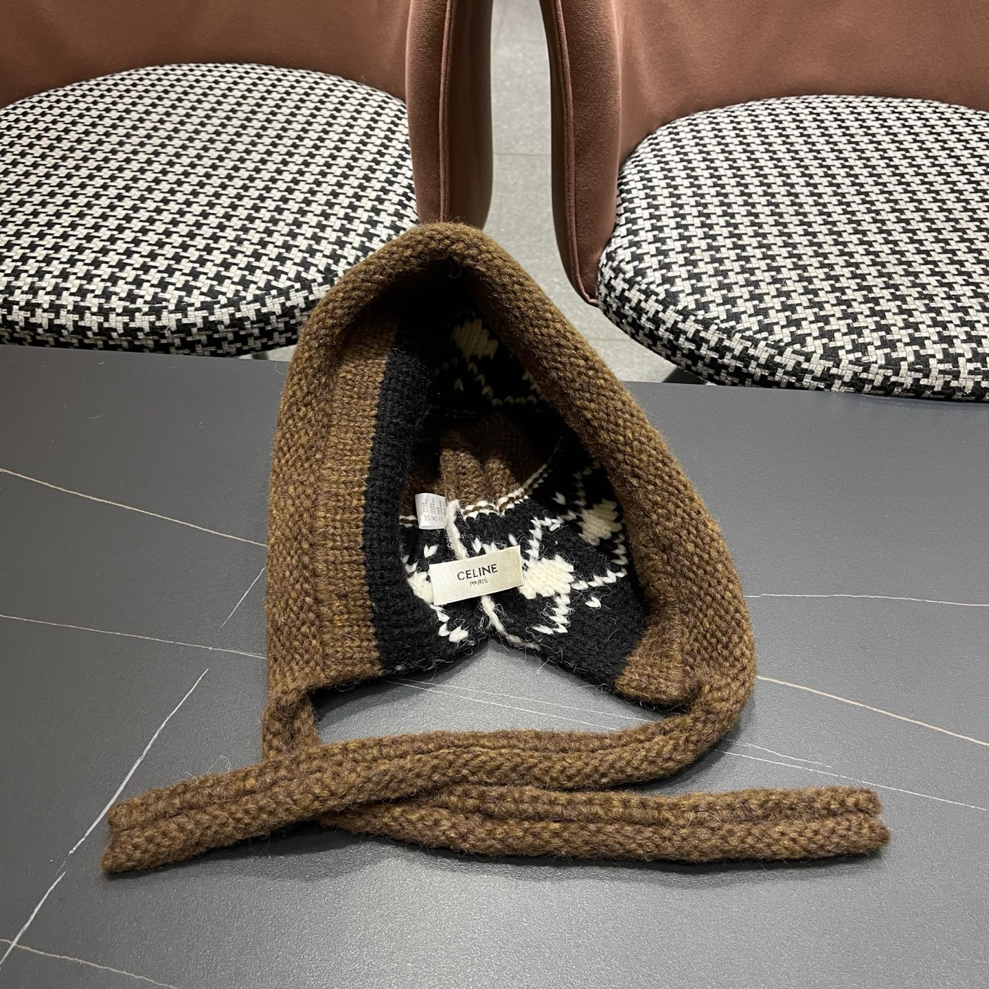 Celine Knit Trapper Hat
