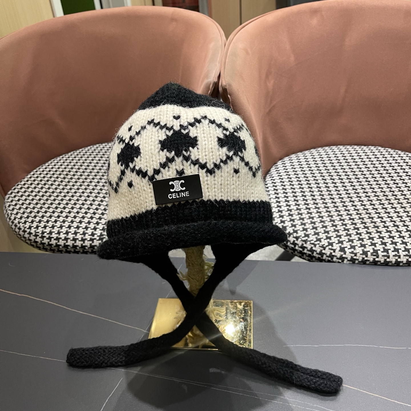 Celine Knit Trapper Hat