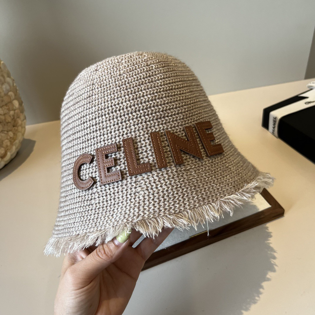 Celine Bucket Hat 57cm Head Circumference