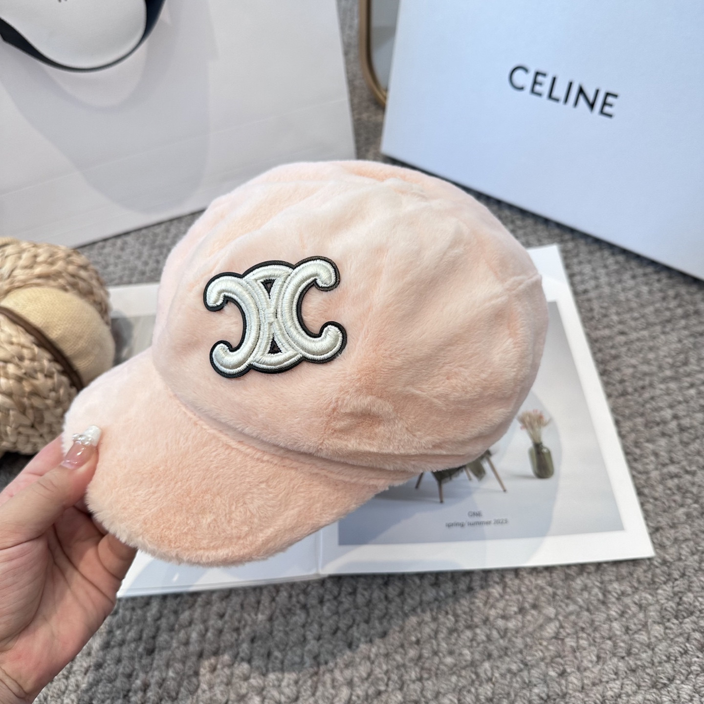 Celine Newsboy Cap