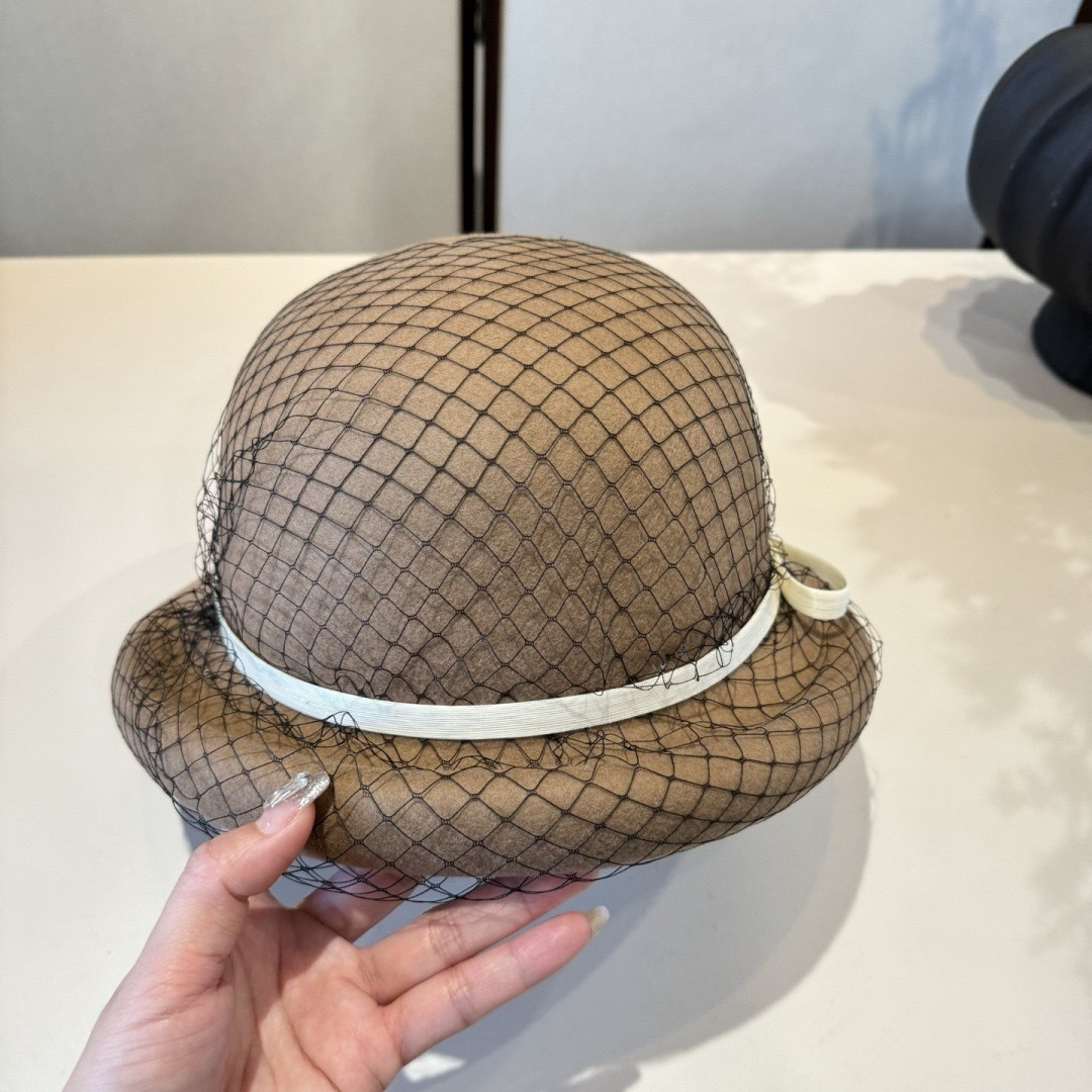 Miu Miu Wool Felt Hat 57cm Head Circumference