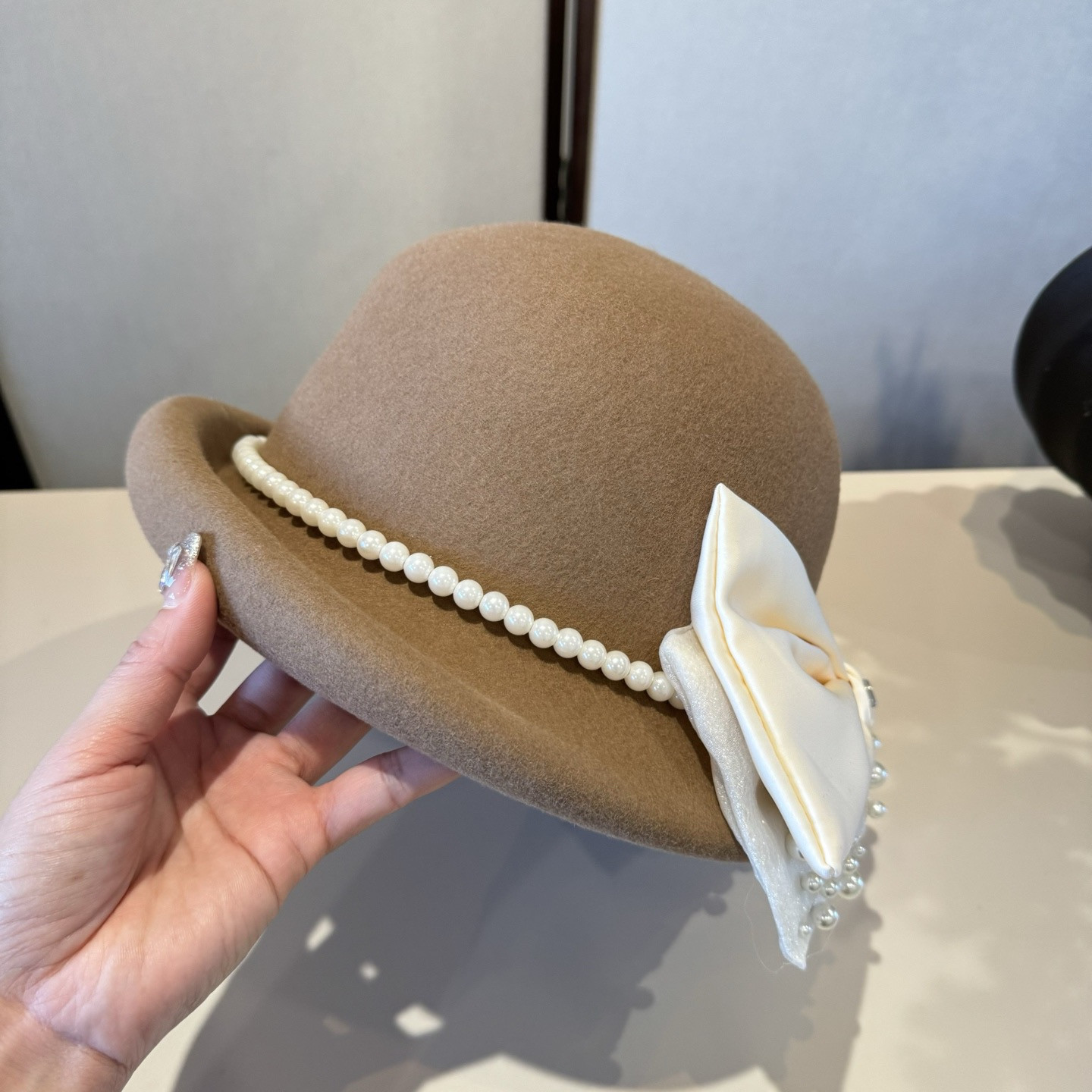 Miu Miu Wool Felt Hat 57cm Head Circumference