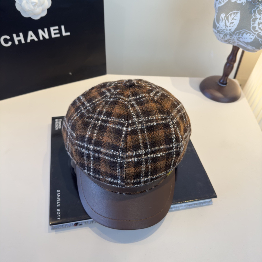 Chanel Newsboy Cap 57cm Head Circumference
