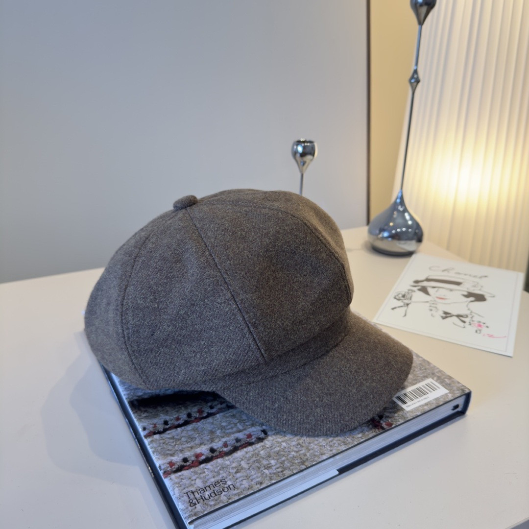 Chanel Newsboy Cap 57cm Head Circumference