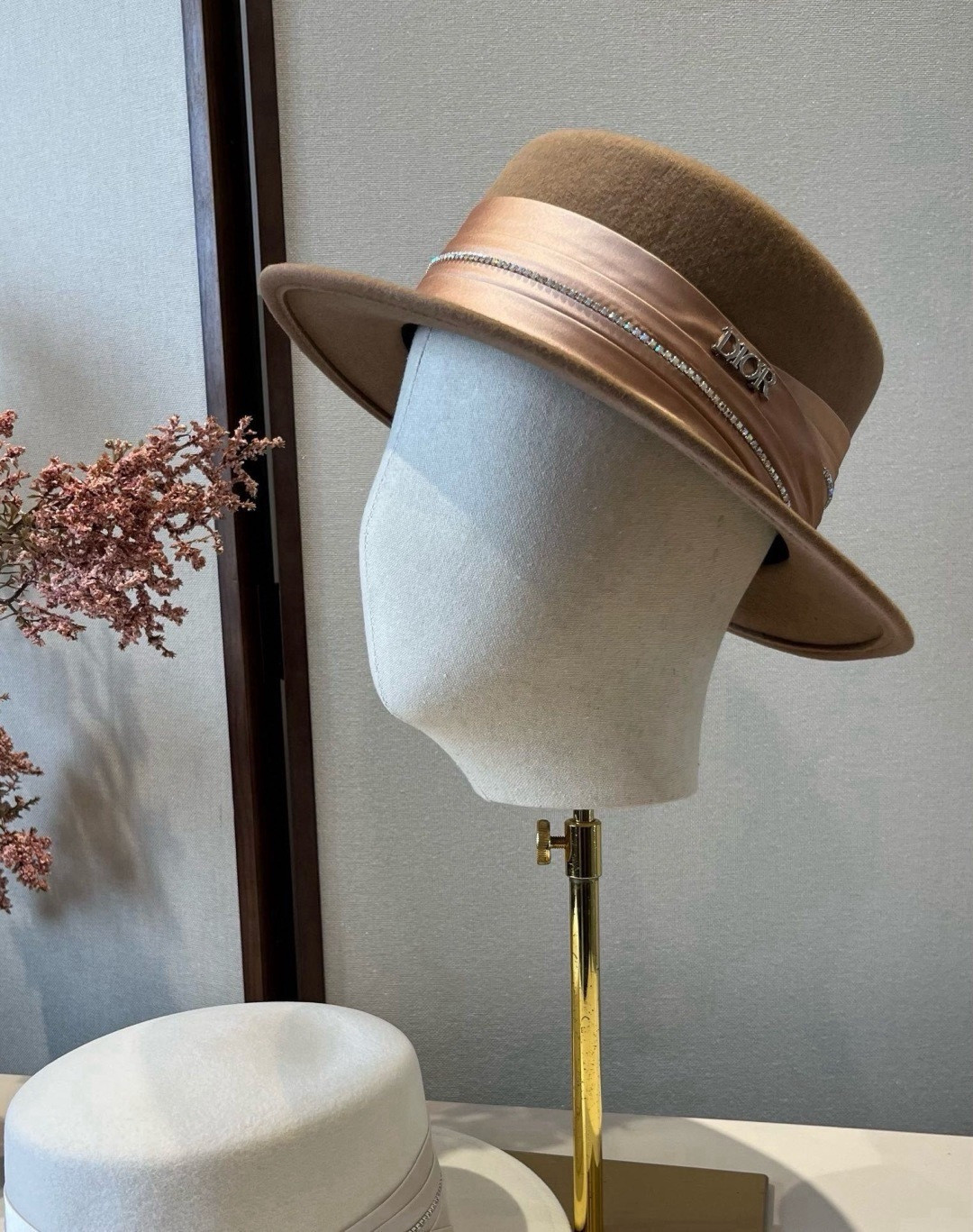 Dior Wool Felt Hat 57cm Head Circumference