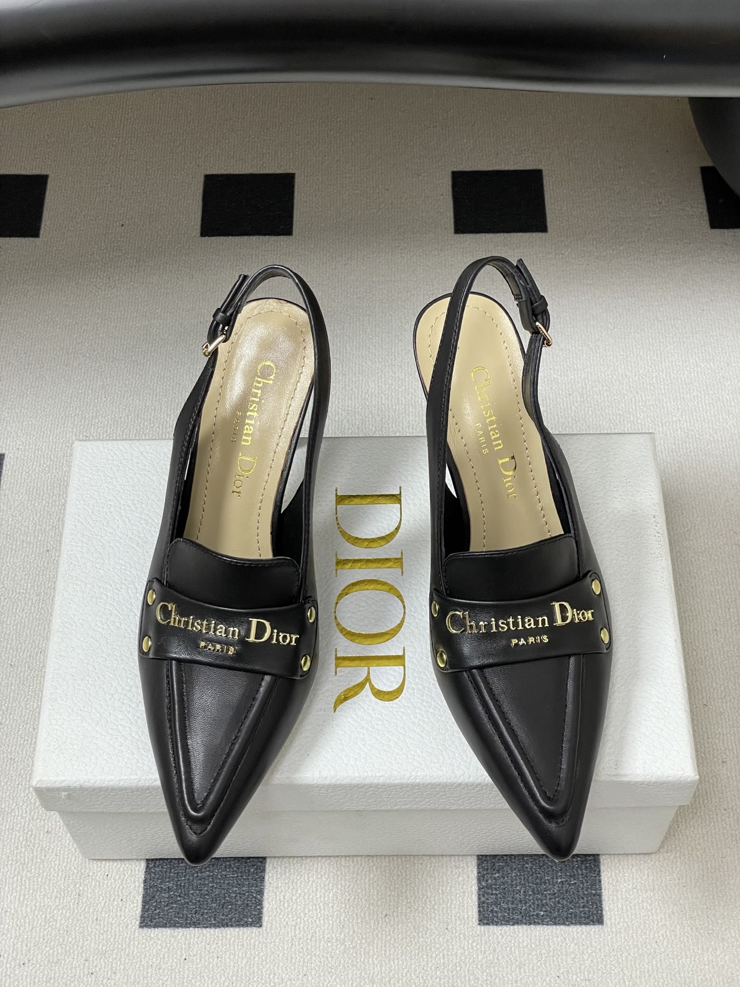 UA D10r Boy Slingback Pump 8.5cm Heel