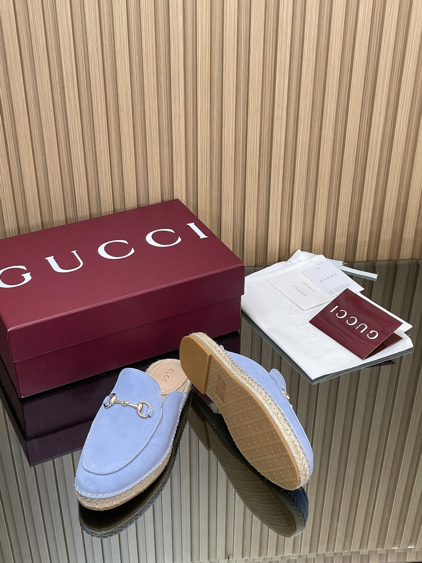 ua Gvc*1 espadrille mule with horsebit