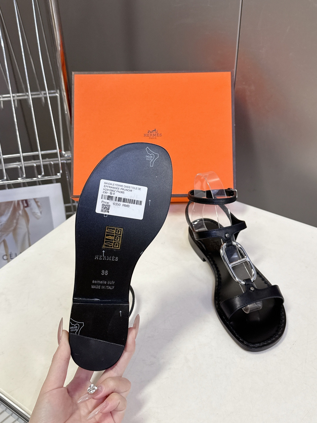 ua H**me5 marinella sandal