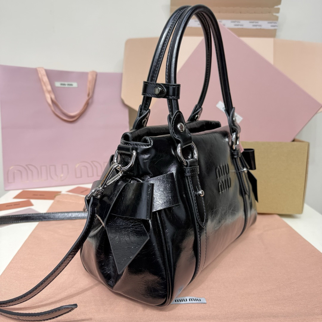 Miu Miu Motorcycle Bag 5BA327 27x22x13cm