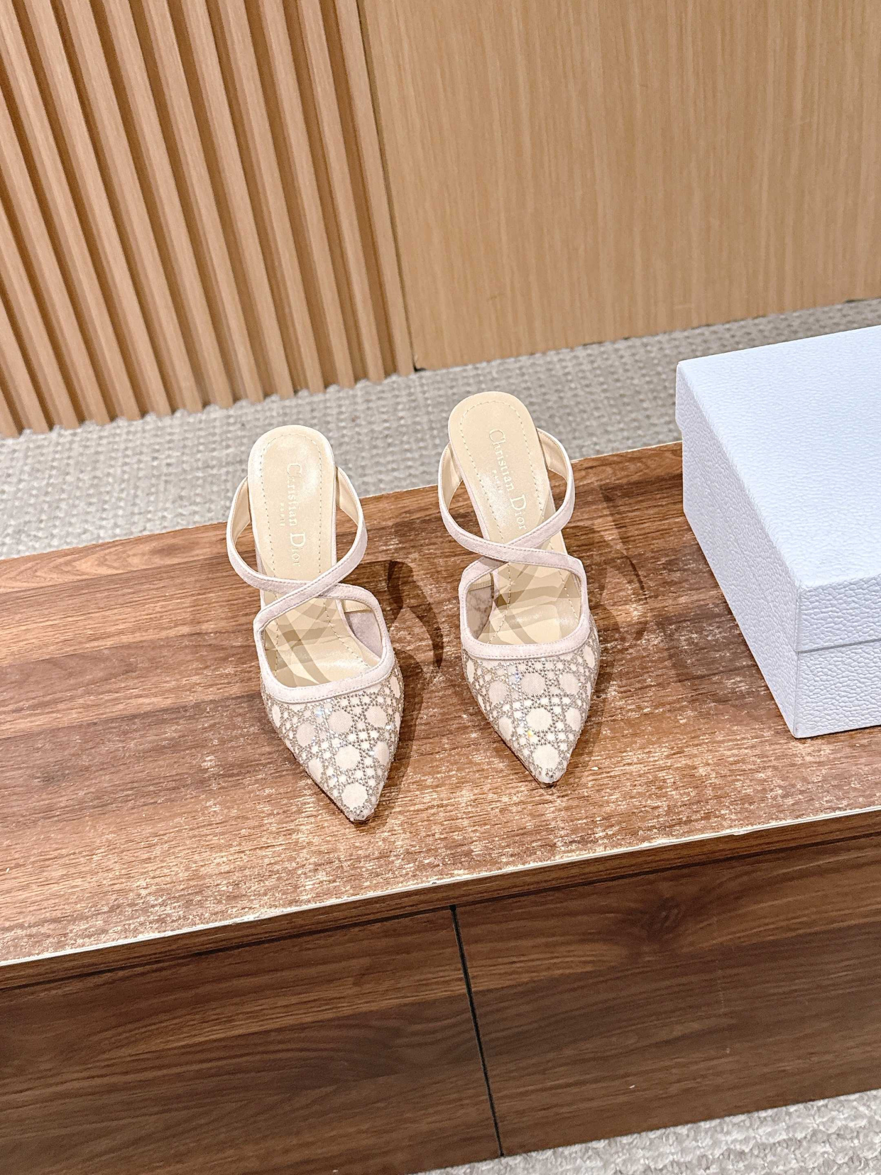 UA Dior Capture Heeled Mule
