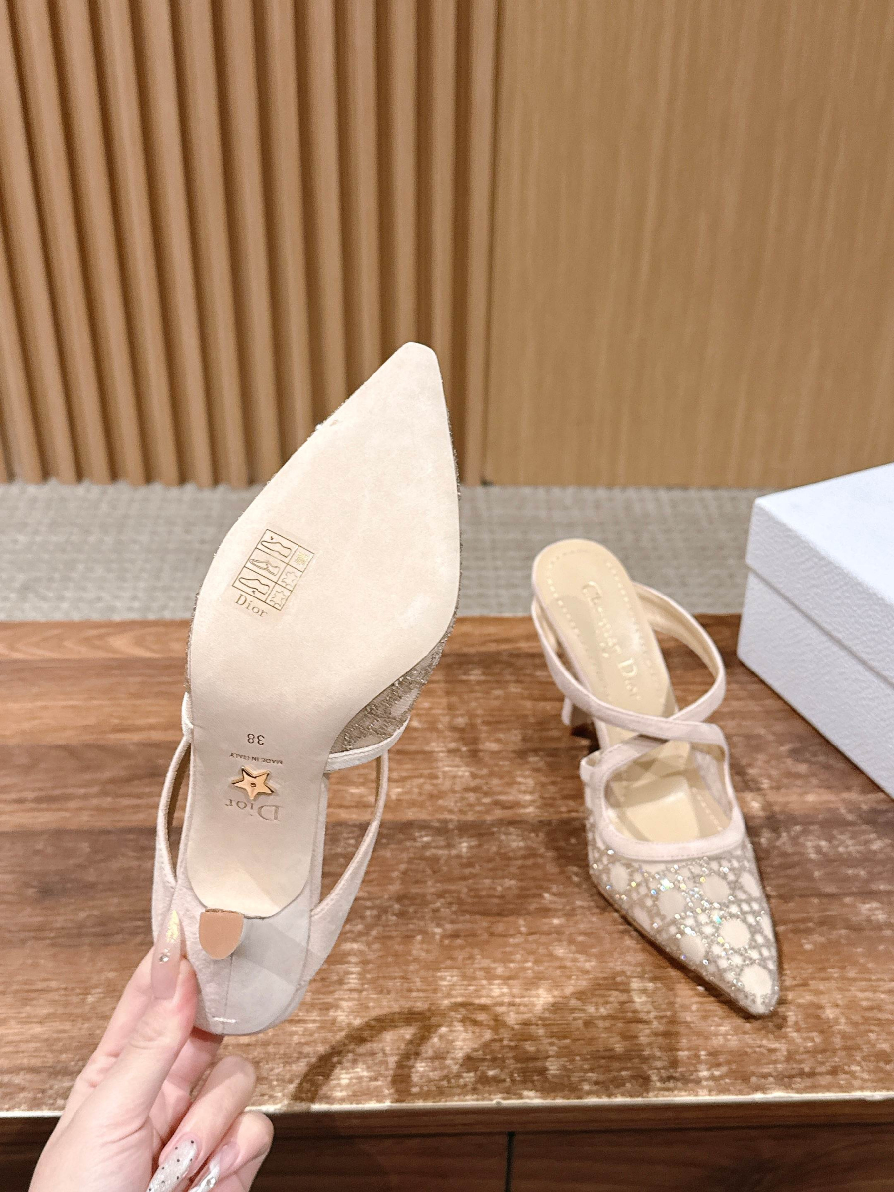 UA Dior Capture Heeled Mule
