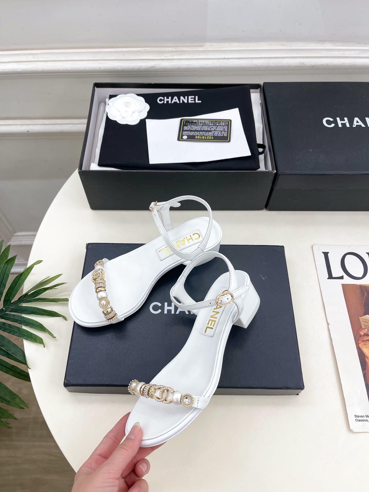 UA Chanel Sandals