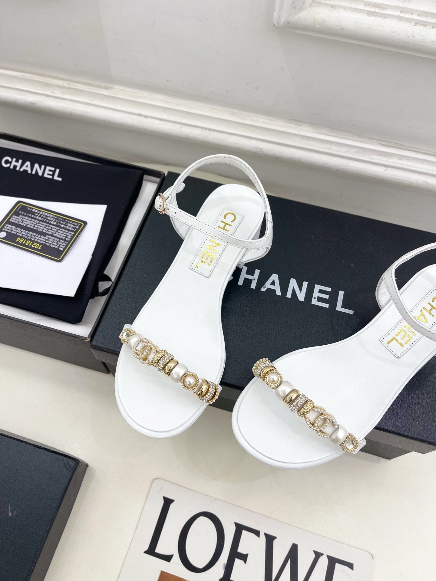 UA Chanel Sandals