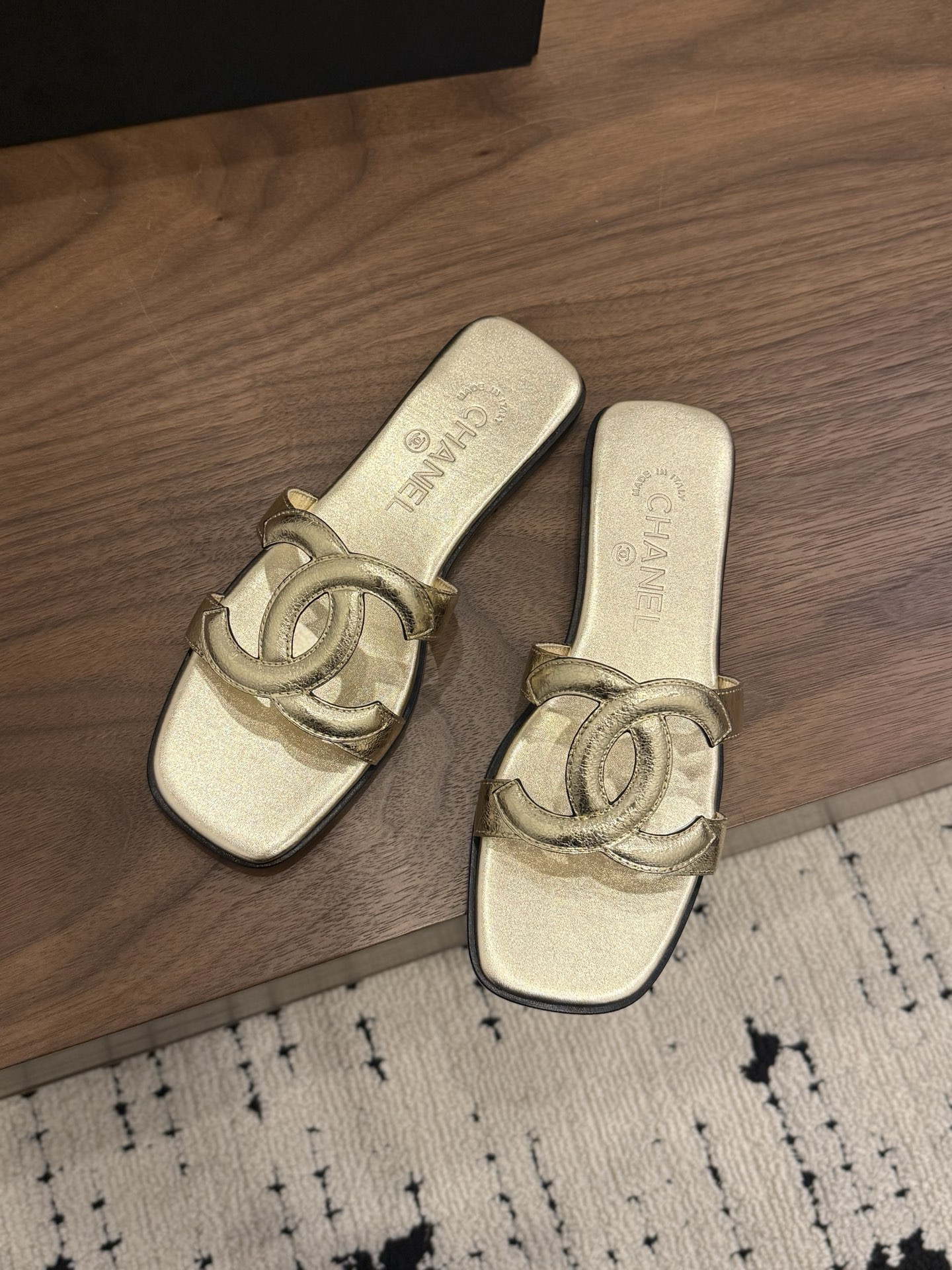 UA Chanel Honey Slippers